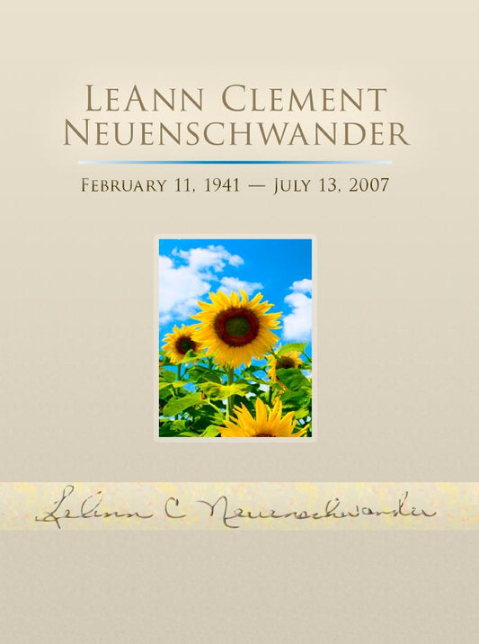 LeAnn Clement Neuenschwander: A Memoir