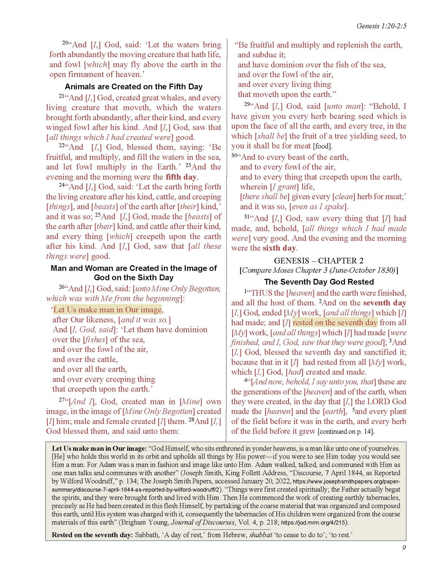 Annotated Five Books of Moses