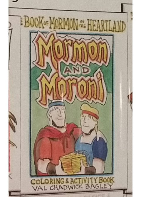 Activity Book and poster - Mormon & Moroni