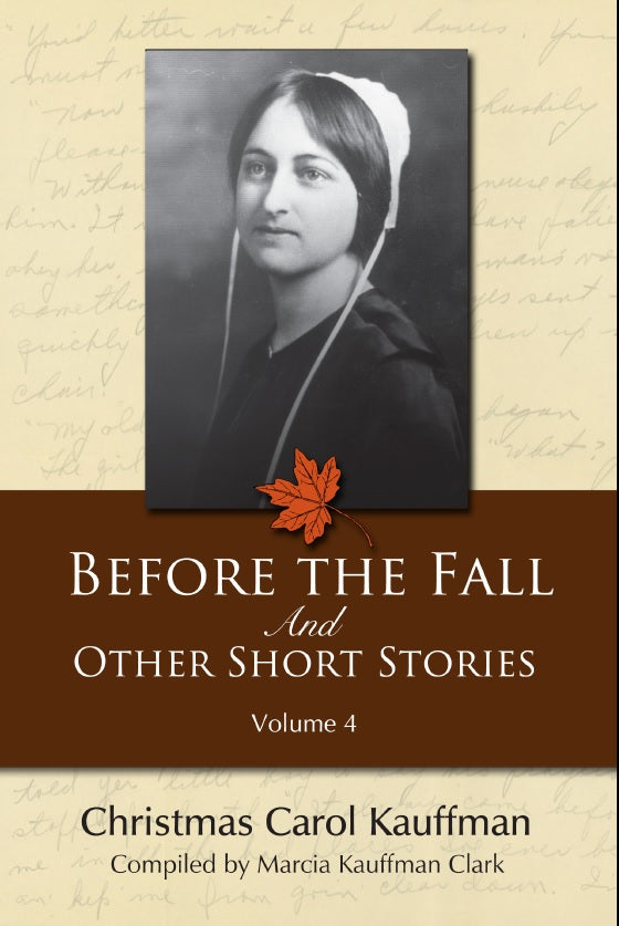 Before the Fall and Other Short Stories, Volume 4