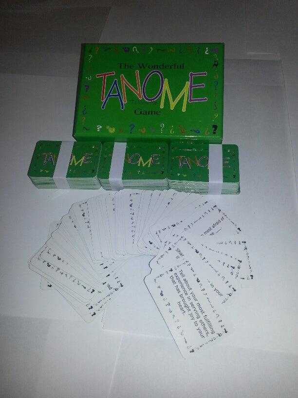 The Wonderful TANOME Game (Card Game)